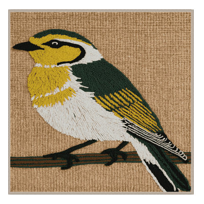  Tapis lavable European Goldcrest Birds