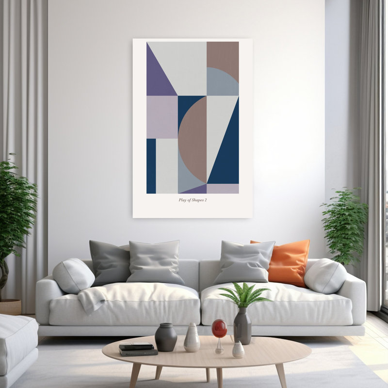 Art contemporain, art abstrait, H 60 po x l 40 po