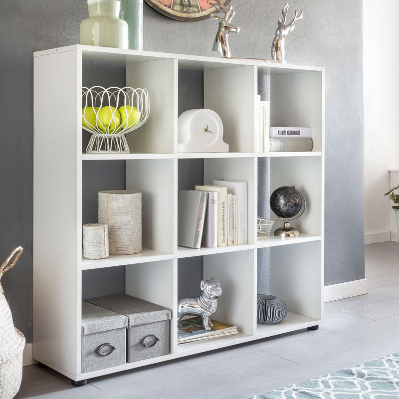 School Cube Bookcase, White