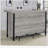 Menimen Grey Driftwood Freestanding Bar Unit