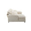 Magnifique et confortable canapé modulaire en U avec revêtement en chenille et tissu d'ameublement spacieux en forme de U