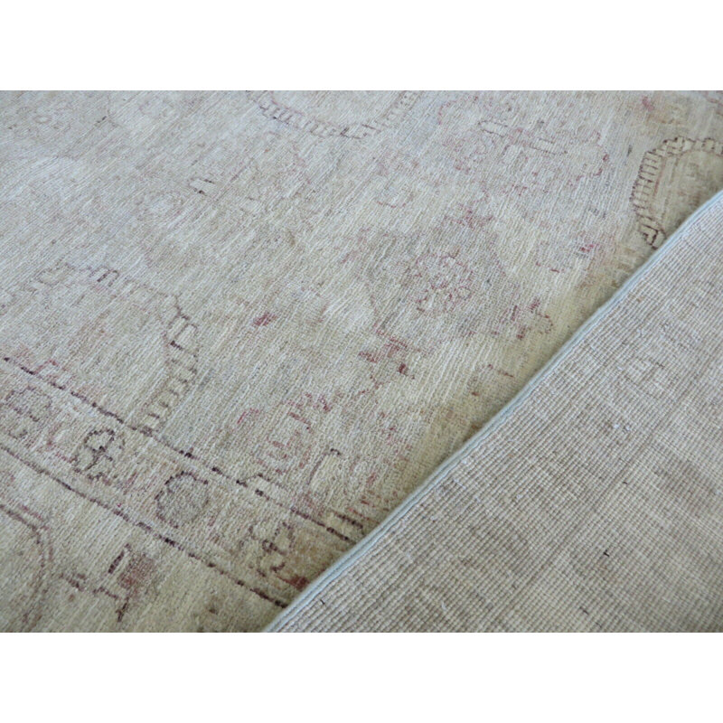 Tapis de zone en laine noué la 6 pi 2 po x 8 pi 1 po one-of-kind Aslihan