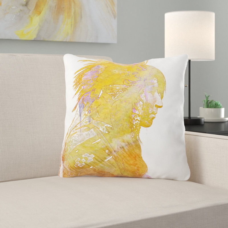 Coussin indien, Microsuède, Intérieur