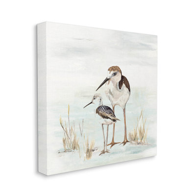 " Sandpipers Duo Coastal Beach Bird " by Patricia Pinto