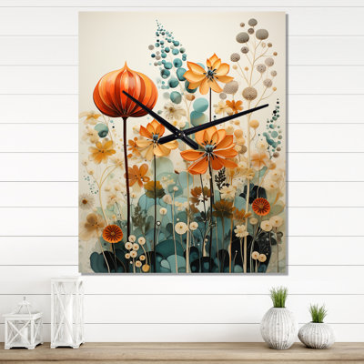 Jeramya Aluminum Wall Clock