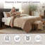  Ensemble de literie Sherpa - Ensemble de couvre-lit en polaire avec taies décoratives - Literie chaude et confortable-276097566-276097564