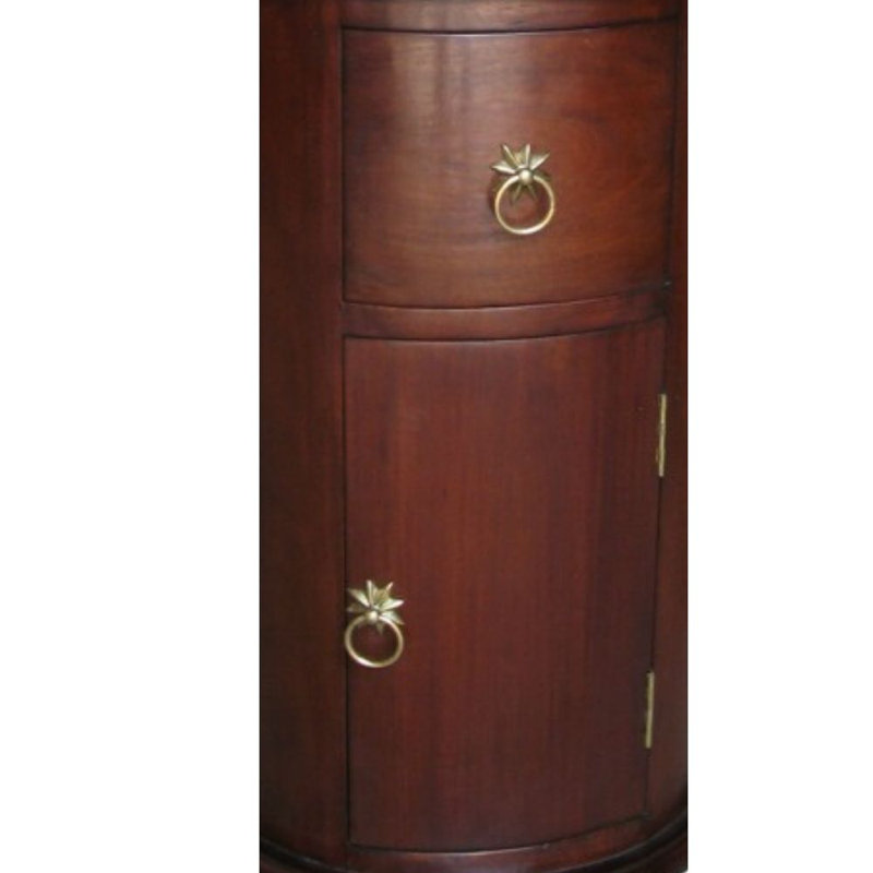 Cowen 40cm W Solid Wood Bedside Table