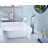 Stainless Steel Waterfall Bathroom Faucet with Single Handle, Anti-Corrosion, and Easy Installation