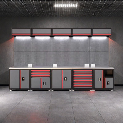 Heavy-Duty Metal Tool Cabinet for Automotive