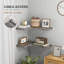 Tablettes d'angle flottantes pour le rangement-1925903782