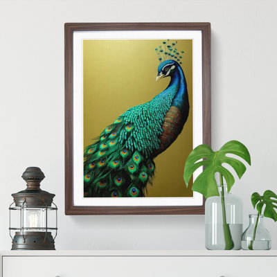 View Of A Peacock No.3 - Wall Art