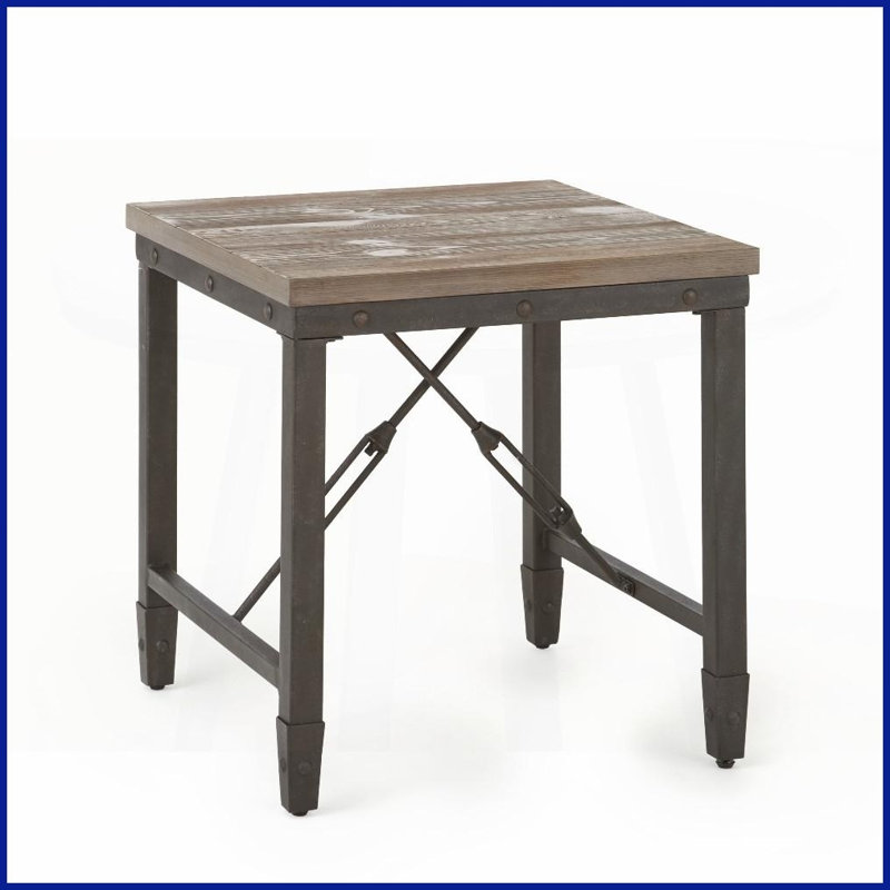 Table basse Steve Silver Base en fer, multi-usage pour le salon et amp; Chambre à coucher