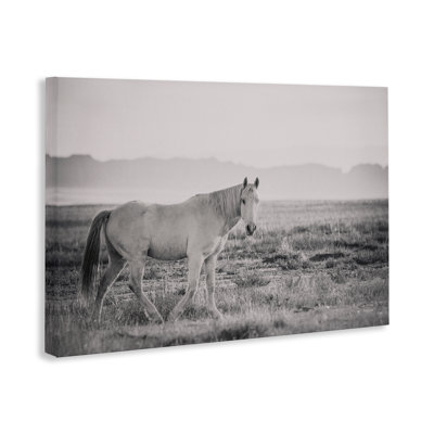 «Quiet Atmosphere with Horse», art mural par Nathan Larson