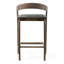 Tabouret de comptoir rembourré 27,36 po Piera-883441039