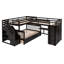 Lit superposé en L avec 3 tiroirs, bureau portable et garde-robe-1520917251