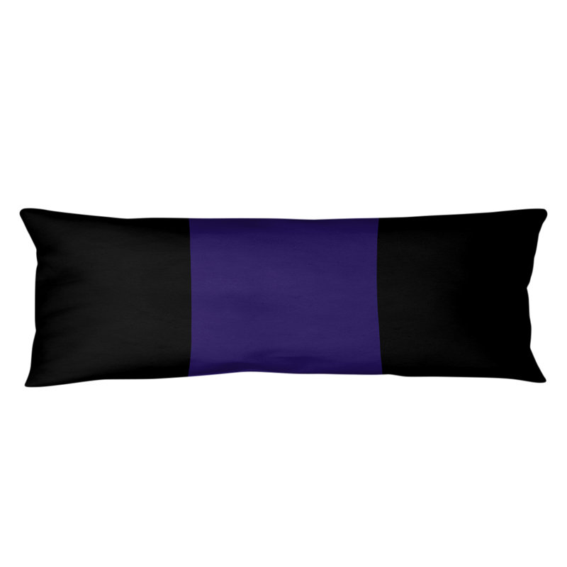 Polyester Medium Pillow, Black/Purple, Baltimore Football