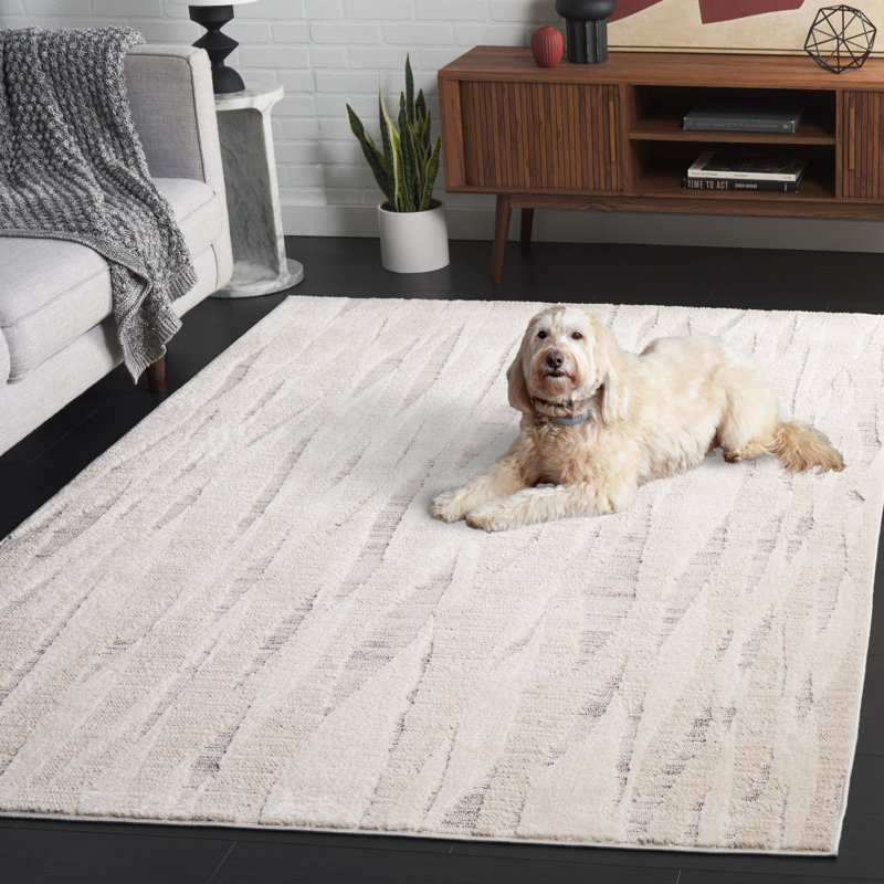 Elmhurst Performance Abstract Rug, Rectangle 5'3" x 7'6"