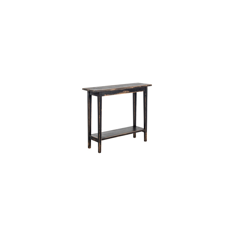 Petite console Camptown, Noir antique