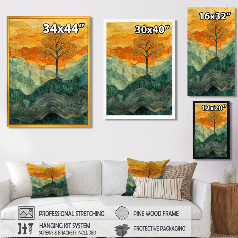 Eastwood - paysages, impressions sur toile, H 44 po x l 34 po, Reproduction encadrée d'une seule photo, Blanc