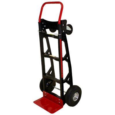 Camion convertible en nylon avec pneus pneumatiques de 10 po