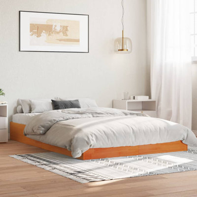 Normanna Solid Wood Bed