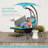 Rikio Outdoor Metal Chaise Lounge , Cushion Included-355072891