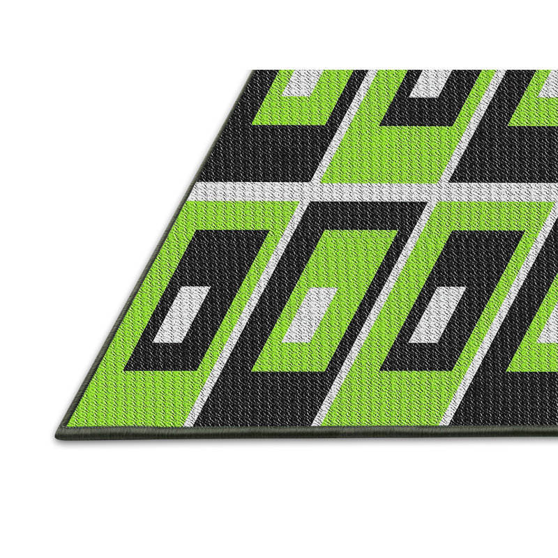 Tapis de zone verte à motif, Rectangle 3 pi x 5 pi