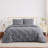 Pinch Pleated, Pintuck Duvet Cover Set with matching shams-227736030-227736031