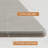 High-end ash wood matte dining table-1851579925