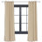 Akelia Solid 52" x 120" Light-Filtering Curtain Panel Set of 2 - Beige-1508662069-1508662078
