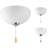 2 - Light Ceiling Fan Bowl Light Kit-26210112