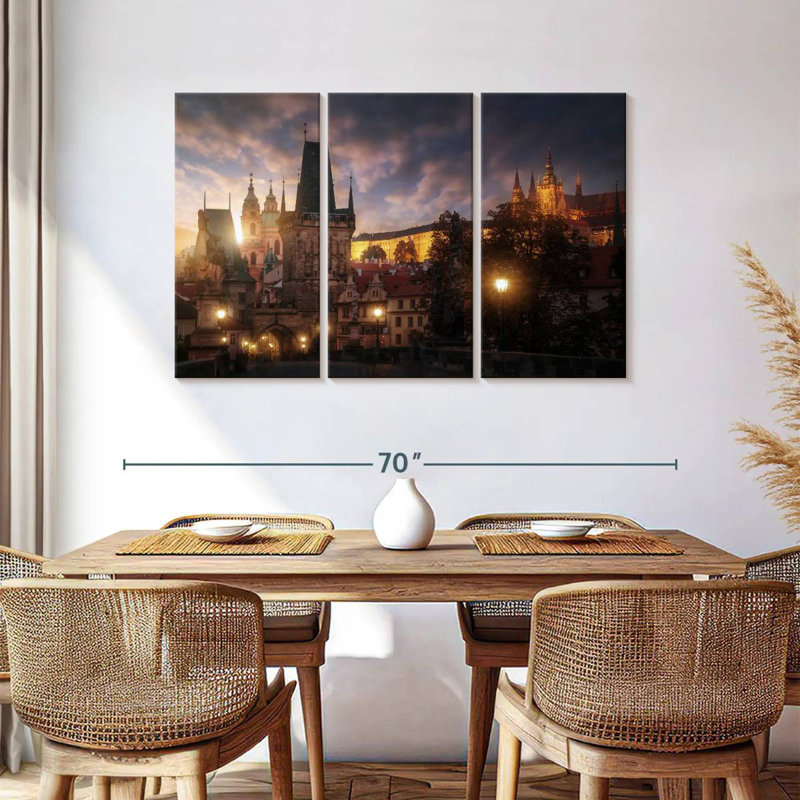 Lilie Prague Sun, 36" H x 57" W