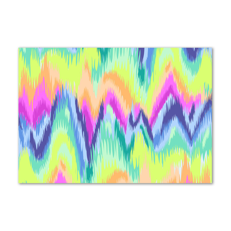 Rainbow Background - Wrapped Canvas Print