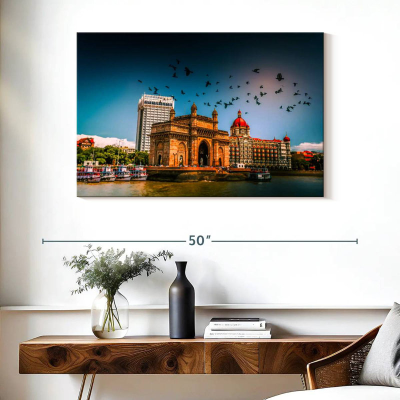 Vignette Harpa Gateway of India, H 26 po x l 39 po