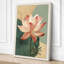 Lotus in Bloom Botanical - Wrapped Canvas-1845608-1845611