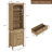 71'' Tall Standard Bookcase With Drawer And Door-2117566789