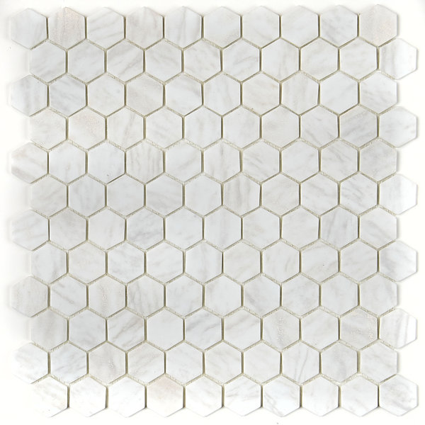 Uptown Glass 1" Hexagon Mosaic (18 PC Per Carton) (16.92 SQFT Per Carton)