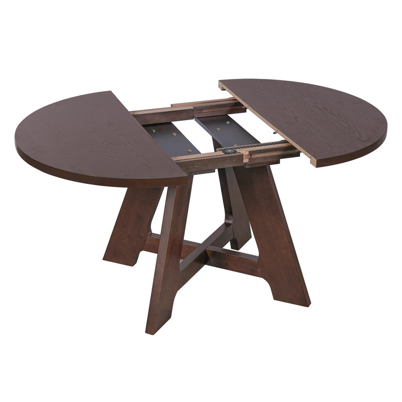 Ensemble de table de salle à manger pour 4 personnes Farmhouse, Espresso