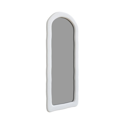 Thea 30 in. x 71 in. Mediterranean Arched Mirror
