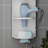 Wall Mounted Required Bathroom Shelves-387490529