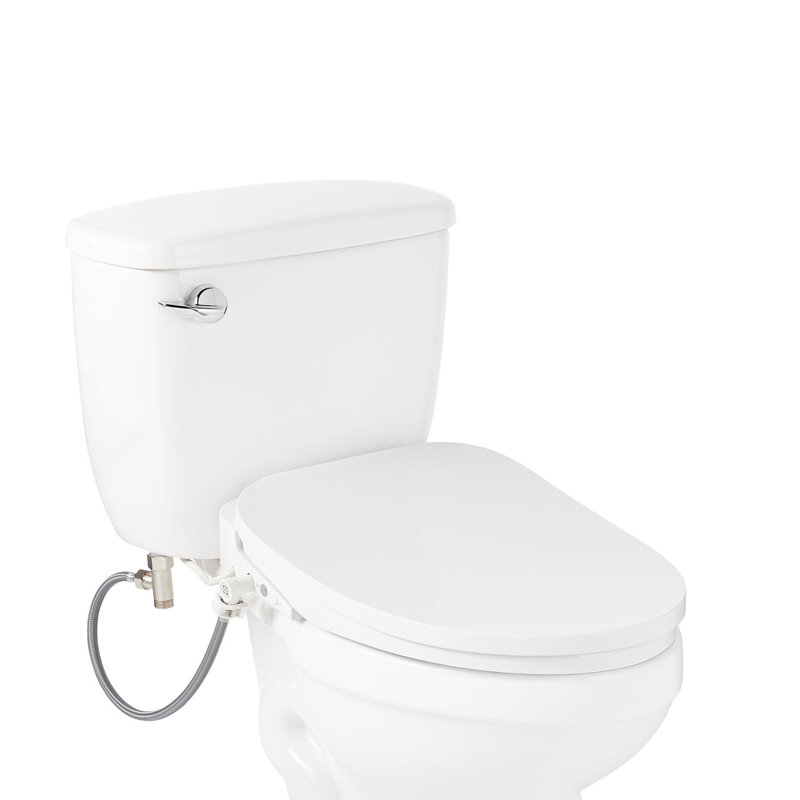 Signature Hardware Aldridge Elongated Electronic Bidet Toilet Seat