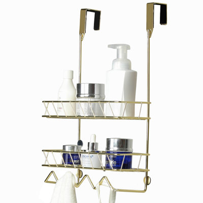 22.6 cm L Over-the-Door Towel Rack