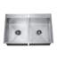 Eldorado Drop-In/Undermount Stainless Steel 33" L x 22" W Double Bowl Kitchen Sink-62619444