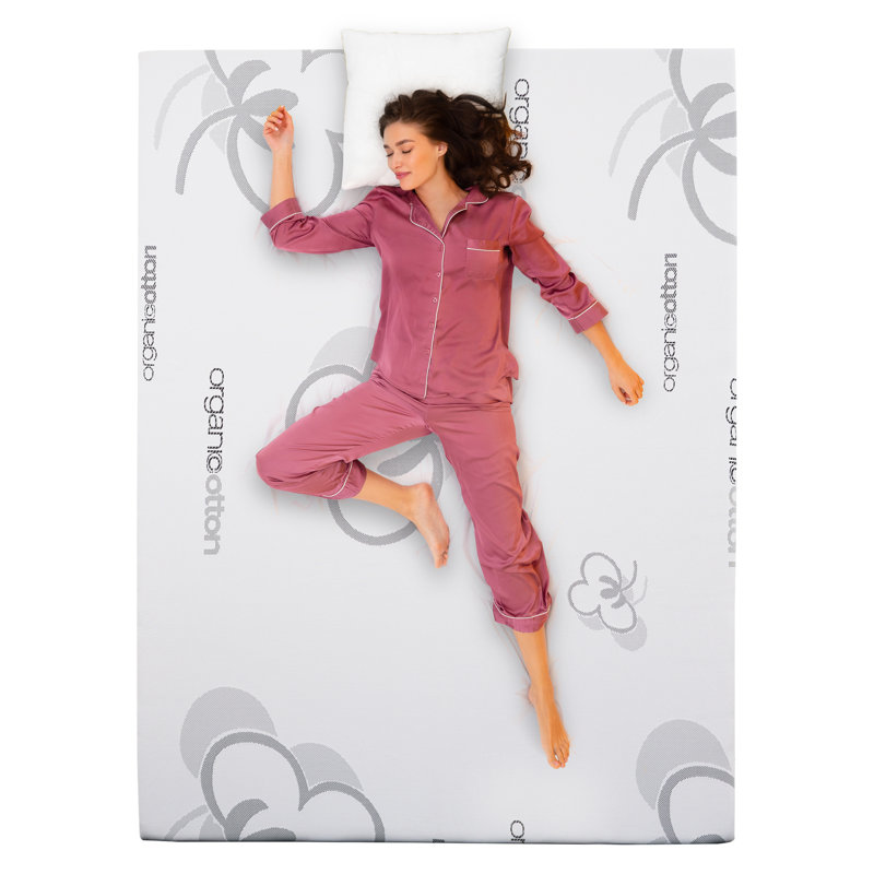 Orthopedic Mattress 8 Inch Plush Tight-Top Mattress, Twin