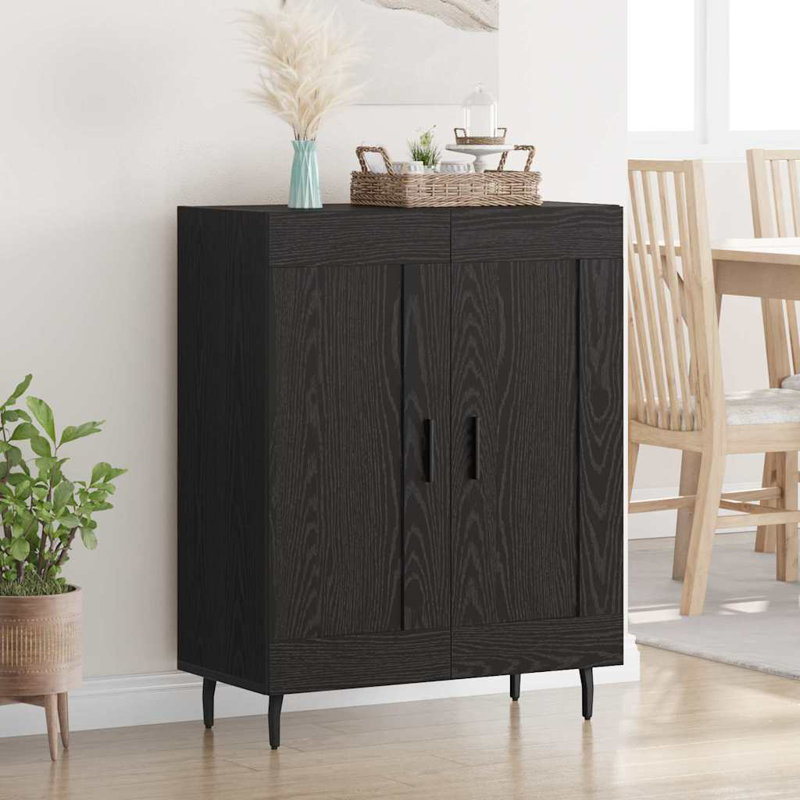 Sideboard Accent Chest, Black Oak