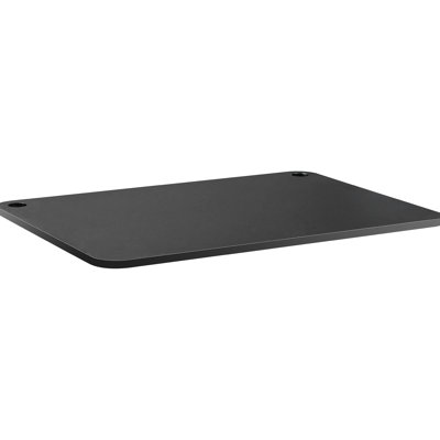 Pierre à cuisson en acier au carbone de 3/8 po d'épaisseur, 20 po x 14 po, pré-assaisonnée, haute conductivité, robuste, trou pour le pouce pour une plaque de transport rapide et facile, surface lisse, four idéal