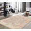 Oushak Hand Knotted Wool Oriental Area Rug in Mocha/Ivory/Pink