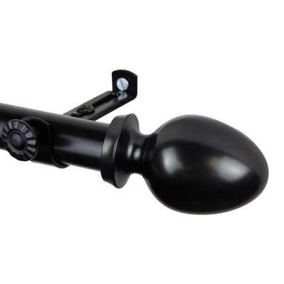 Steel Adjustable Single Curtain Rod