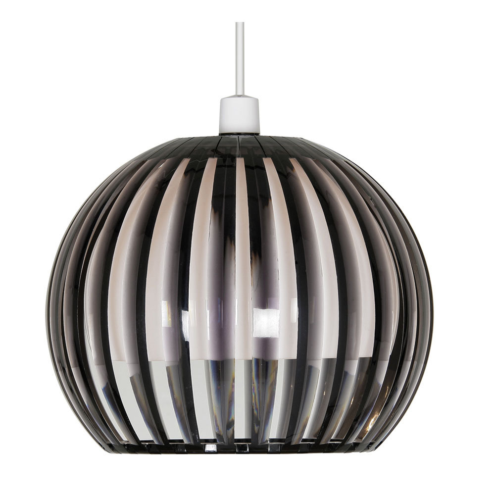 Shawmut 25cm H Plastic Round Pendant Shade ( Screw On )