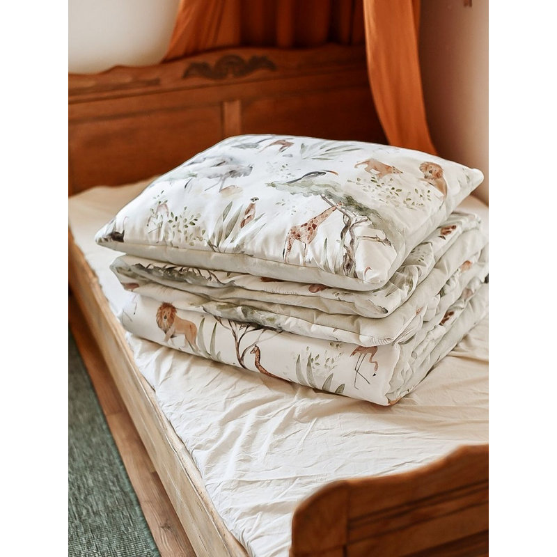 Lyla Wildlife Duvet Cover Set with Pillowcases